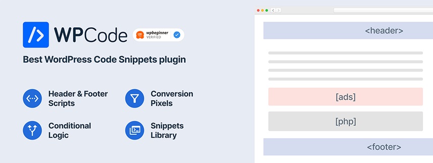 WP Code banner Image