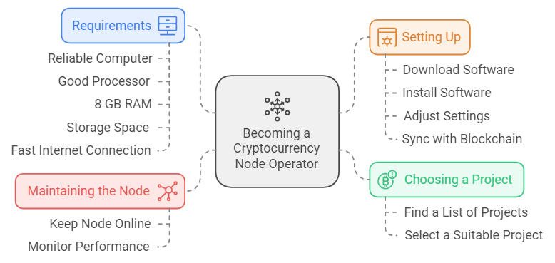 What you need to become a node