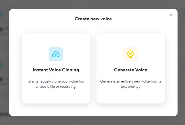 Στιγμιοτυπο απο την κλωνοποίηση και παραγωγή φωνής ai στο HeyGen