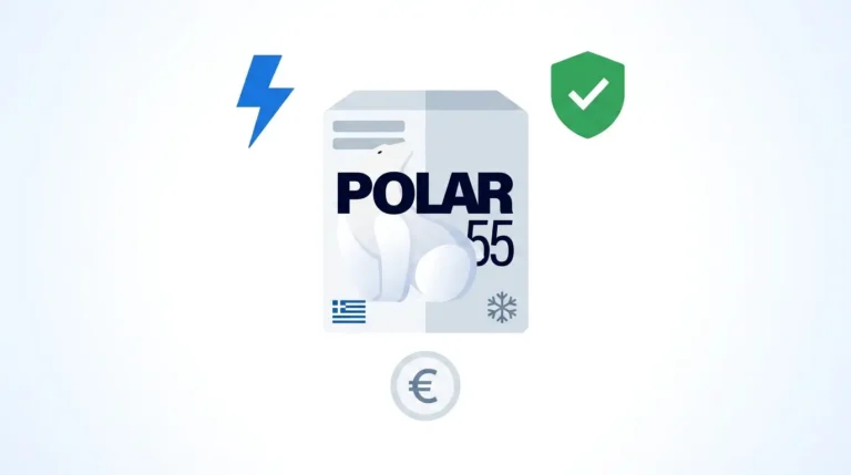 Polar55 web hosting κριτική 2026, ελληνικό hosting με cPanel και LiteSpeed